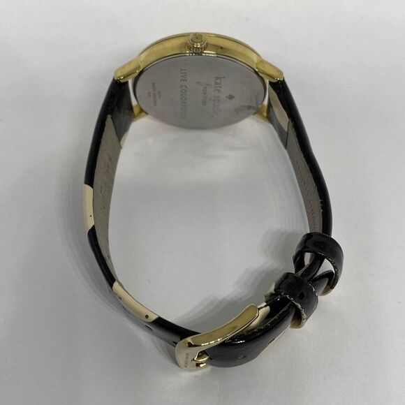 Kate Spade Metro 0173 Women's Black Leather Analog Dial Quartz Watch WO451 - Picture 11 of 12